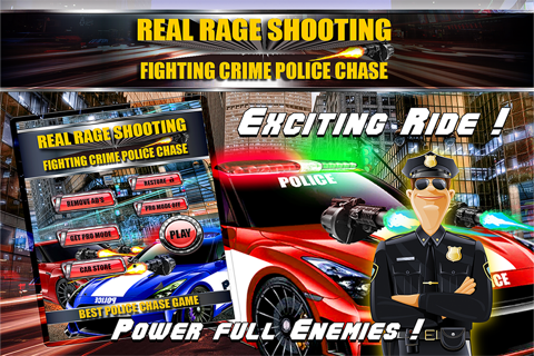 Real Rage Police Chase : Free Crime fighting & Race Game screenshot 3