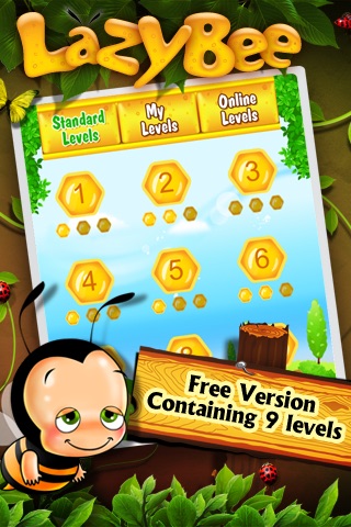 Lazy Bee Free screenshot 3