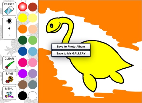 Dino Coloring for Kids Lite screenshot 2