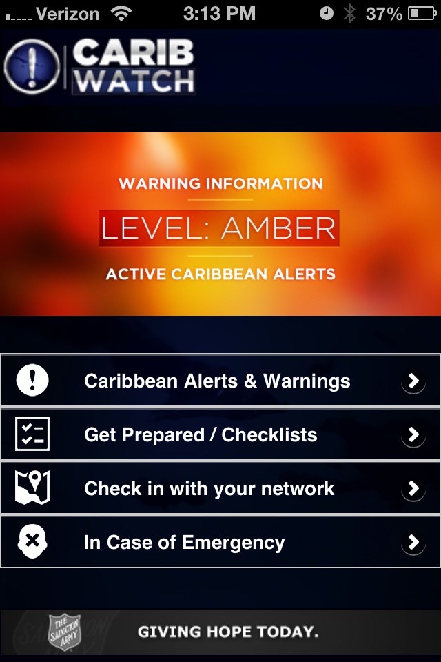 CaribWatch Caribbean Hurricane & Emergency Alerts screenshot 2