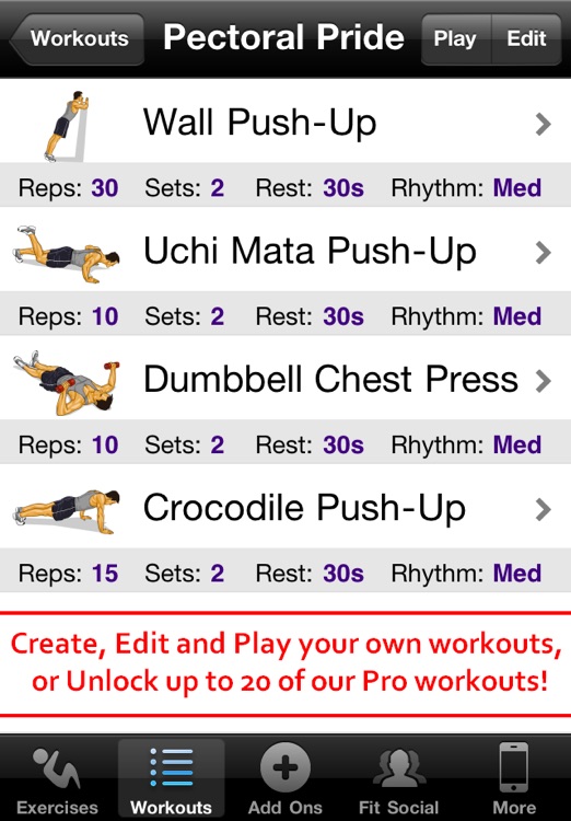 Chest Workouts Free