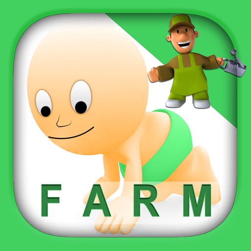 Farm Puzzle for Babies Free: Move Cartoon Images and Listen Sounds of Animals or Vehicles with Best Jigsaw Game and Top Fun for Kids, Toddlers and Preschool