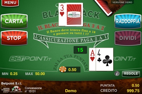 BlackJack BP screenshot 3