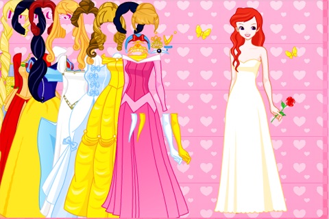 Princess Dress Up Lite screenshot 2
