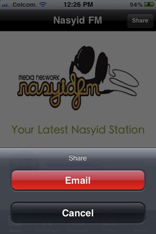 Nasyid FM screenshot 2