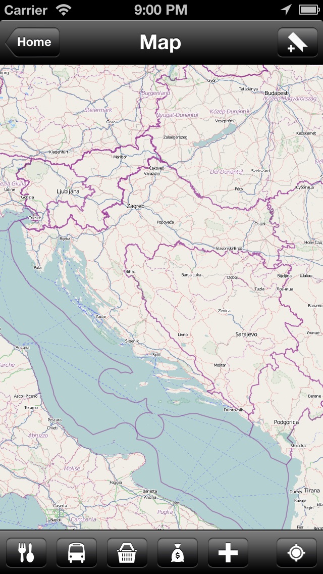 オフラインて クロアチア マッフ - World Offline Mapsのおすすめ画像3