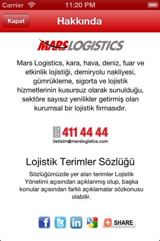 Lojistik Terimler Sözlüğü screenshot 4