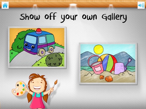 Coloring World 4 Kids - first educational colouring book for preschool children hd screenshot 4