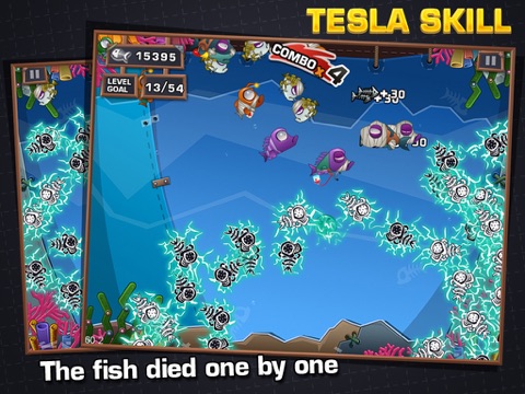 Zombie Fish War HD screenshot 2