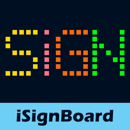 iSignBoard icon