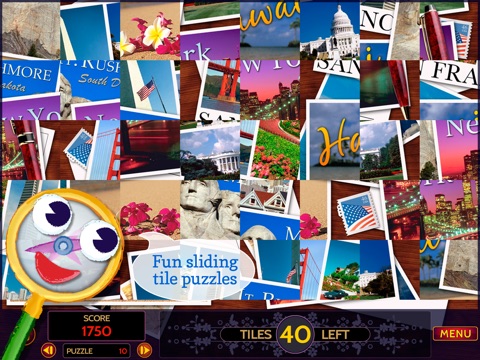 GeoSeeker USA HD: Map-Reading and Geography with a Hidden Object Twist screenshot 4
