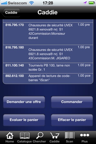 bws mobile (français) screenshot 4