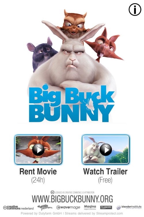 Big Buck Bunny: Movie App Edition