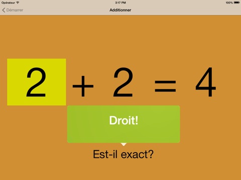 Addition practice screenshot 3