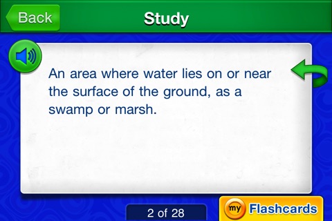Regions of America myFlashcard Maker screenshot 2