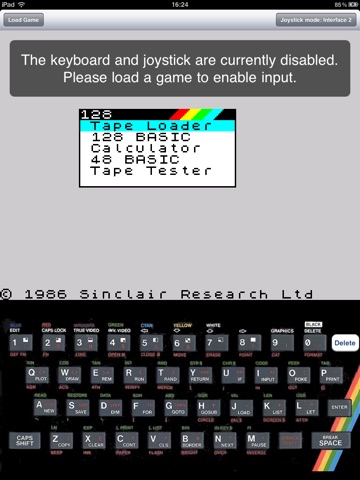 zx spectrum emulator mac os x