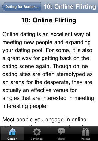 Online Dating for Senior Citizens