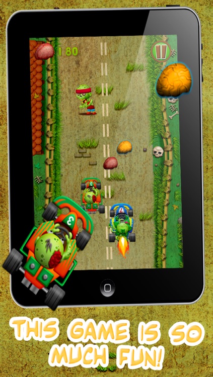 Zombie Kart Hill Racing : A Road Trip of Turbo Carnivore Plants Go Karting Car Racer Game – FREE Fun Kids Version