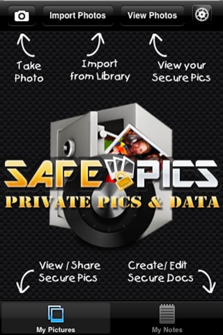 Safe Pics - Private Pics & Data screenshot 2