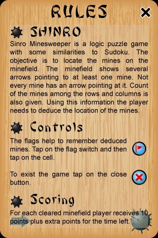 Shinro Minesweeper screenshot 4