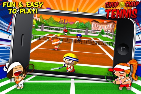 Chop Chop Tennis screenshot 2