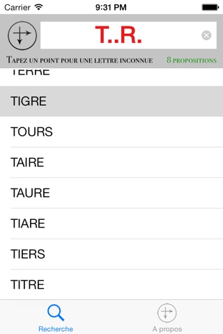 Trouve Mots screenshot 2