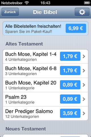 Die Bibel - Bibeltexte Hörbuch screenshot 2