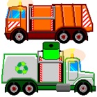 Reciclaje para Niños con Camiones