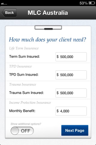 MLC - Life Insurance Quotes screenshot 2