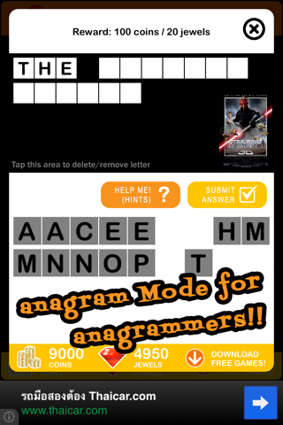 Movie Mania I - 101 Movie Posters Trivia and Quiz Game screenshot 3