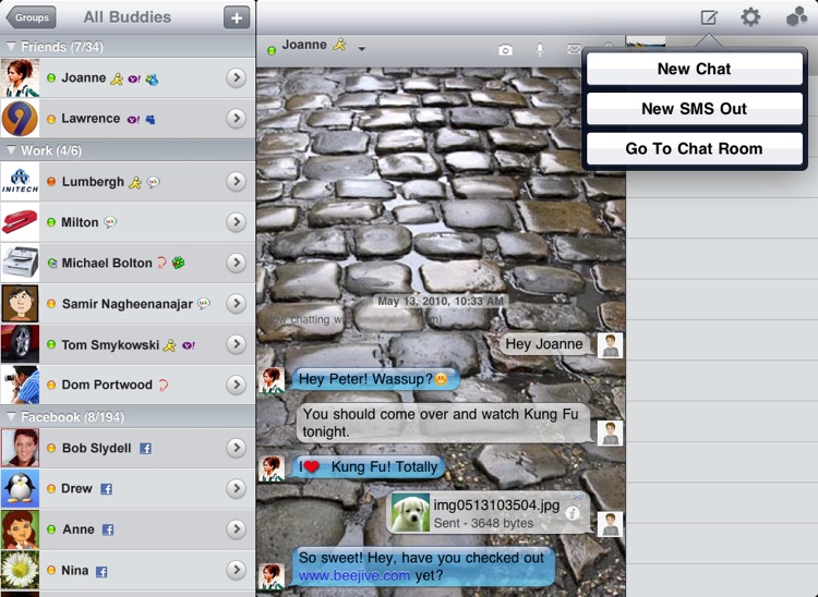 BeejiveIM for iPad