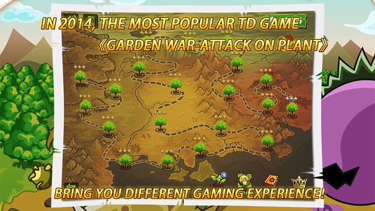 Garden War - Attack on Plant