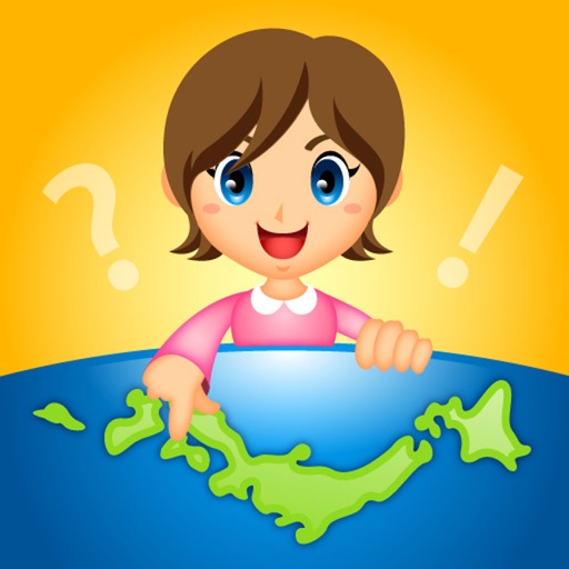 Japan Map HD for Kids Icon