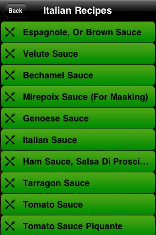 Italian Recipes. screenshot 2
