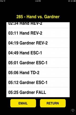 Wrestling Scorecard screenshot-4