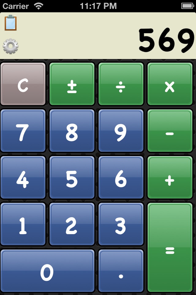 Calculator Big Buttons screenshot 2