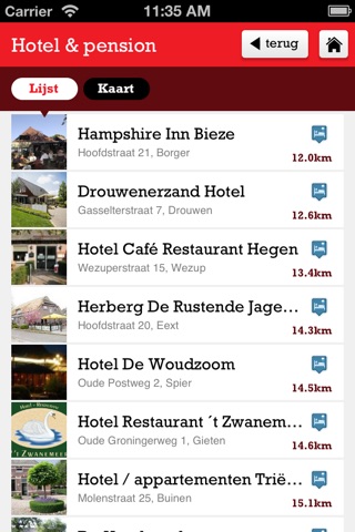 Drenthe.nl screenshot 2