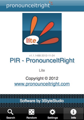 PIR - PronounceItRight Lite screenshot 3