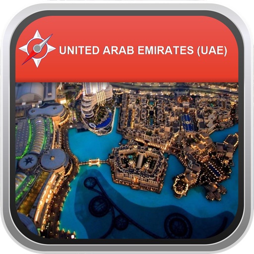 Map United Arab Emirates (UAE): City Navigator Maps icon