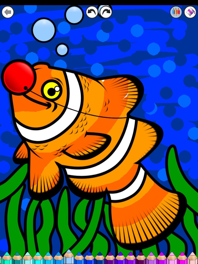 Coloring Board HD - Drawing for kids - Water Animals(圖2)-速報App