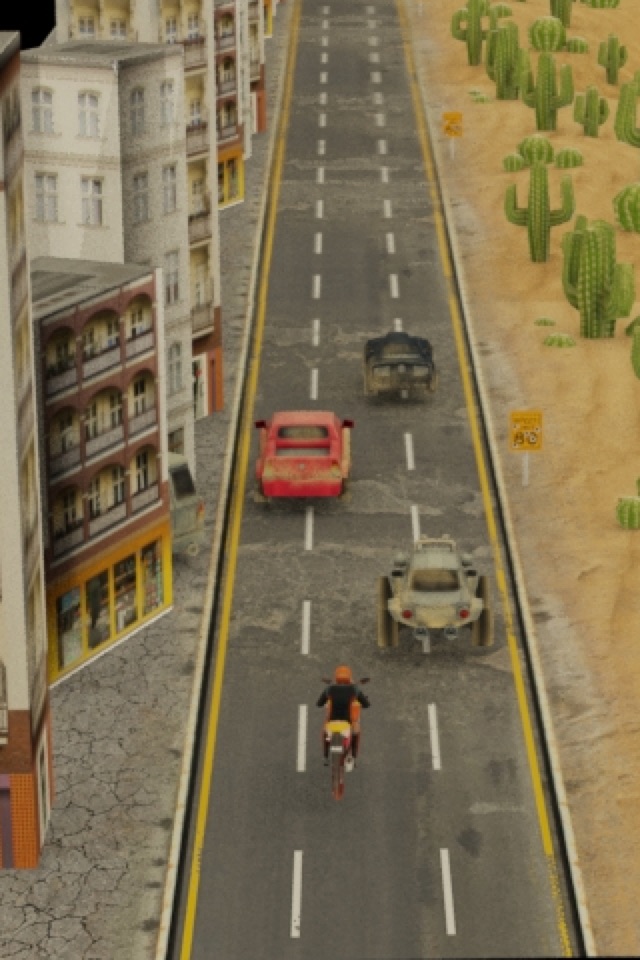 Action Motorcycle 3D Race: Motor-Bike Fury Simulator Racing Game Free screenshot 2