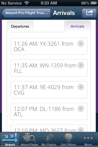 Jacksonville Airport + Flight Tracker screenshot 4