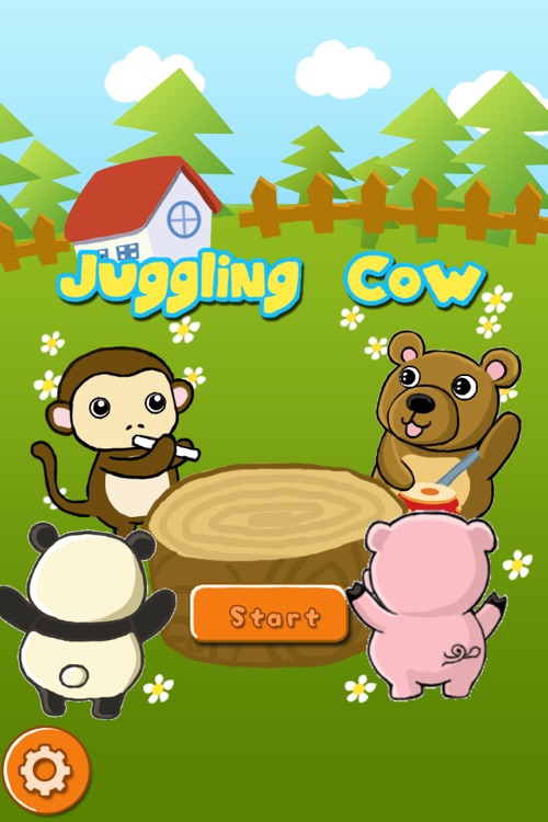 Juggling Cow