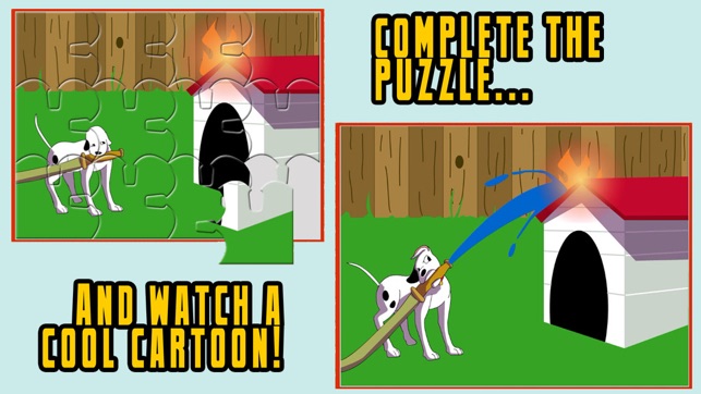 Fireman JigSaw Puzzle - Free Jigsaw Puzzles for Kids with Fu(圖3)-速報App