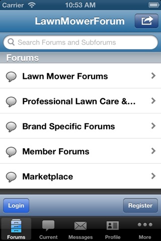 Lawn Mower Forum screenshot 2