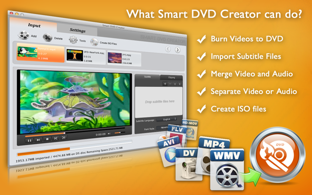 影片燒錄Smart DVD Creator(圖1)-速報App