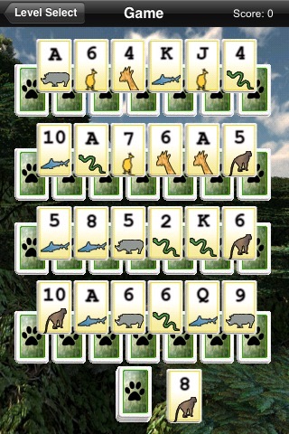 Wild Solitaire Lite screenshot 3