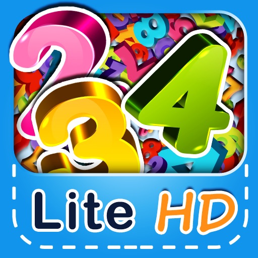 Math Easy HD Lite - learning game to teach kids math! icon