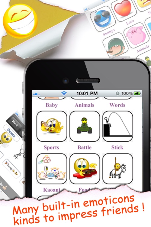 Animated Emoticons™ for MMS Text Message, Email!!!(FREE)