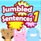 'Jumbled Sentences' series is designed for beginners to improve their writing skills